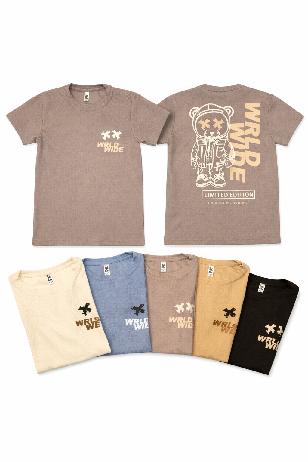 Camiseta Texturas World Wide