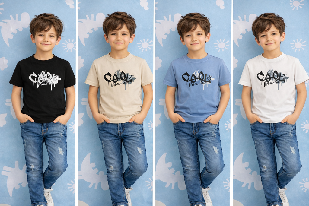 Conjunto Cool Jean + Camiseta Texturas Licra