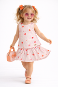 Conjunto Falda Hearts girls