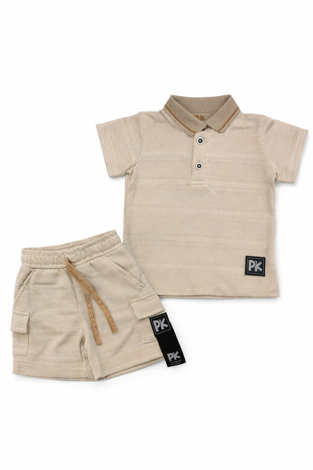 Conjunto Polo Texturas Hilara