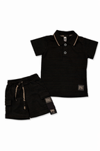 Conjunto Polo Texturas Hilara