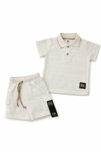 Conjunto Polo Texturas Hilara