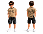 Conjunto Denim Bermuda Ling