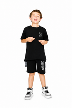 Conjunto Infantil Bermuda Qatar Jurassic