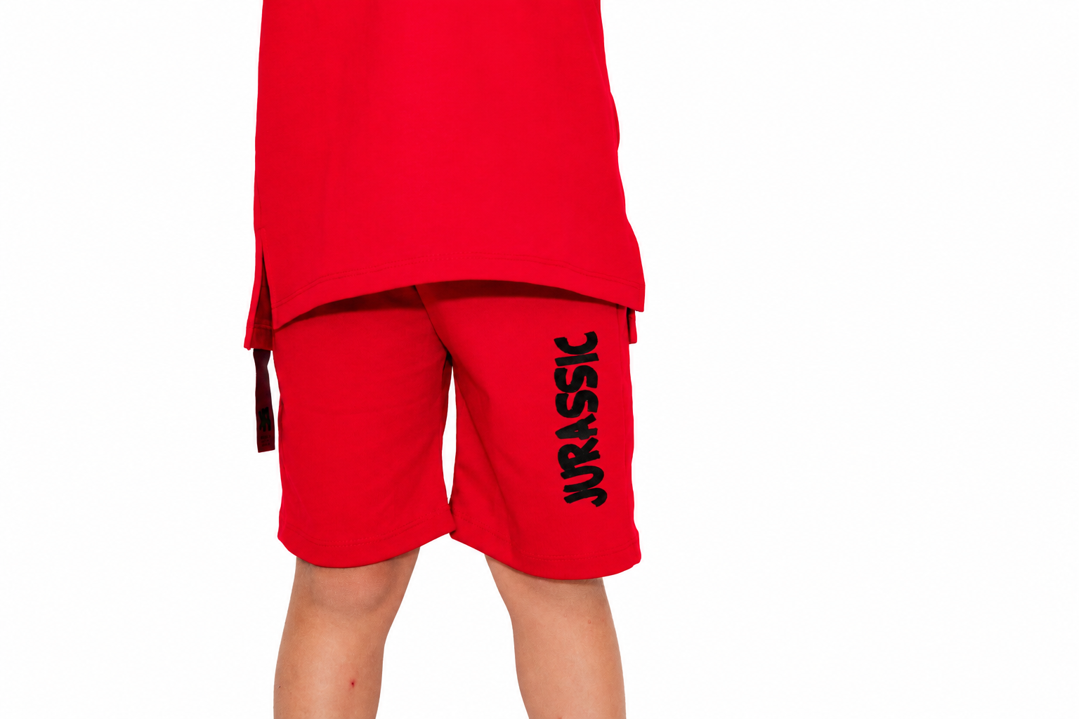 Conjunto Infantil Bermuda Qatar Jurassic