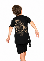 Conjunto Infantil Bermuda Qatar Jurassic