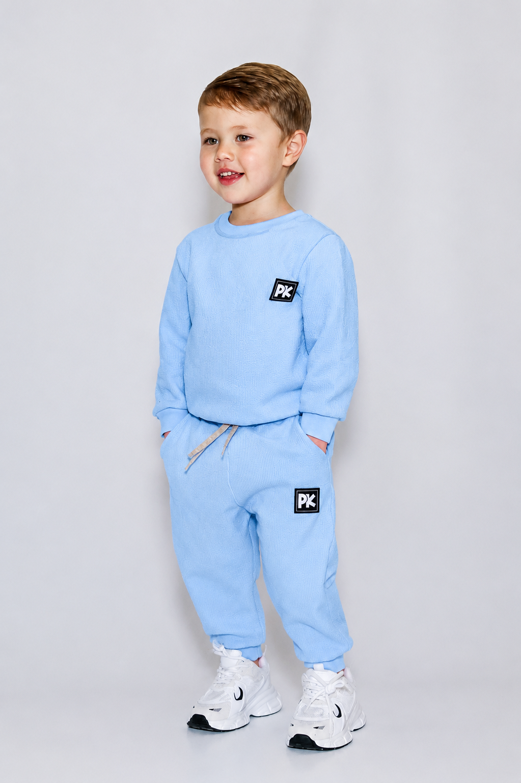Conjunto Bebé Jogger Texturas Jacqard