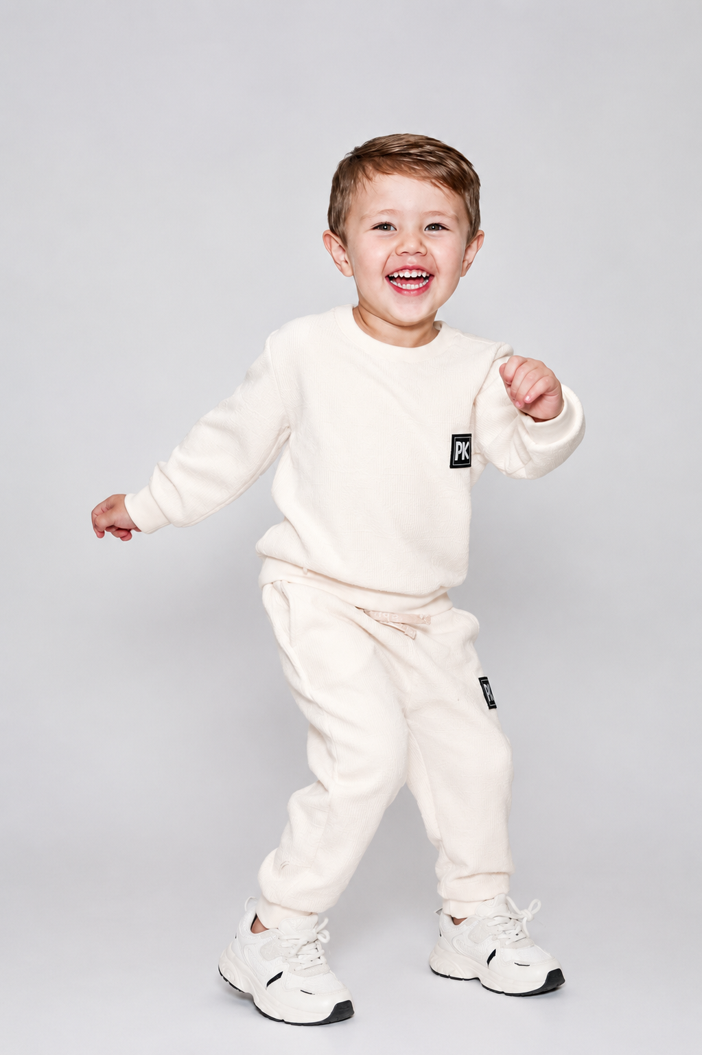 Conjunto Bebé Jogger Texturas Jacqard