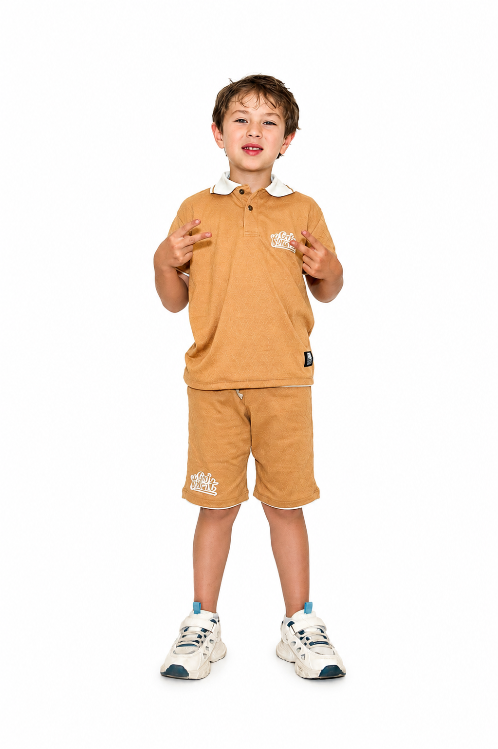 Conjunto Polo Texturas Go For It