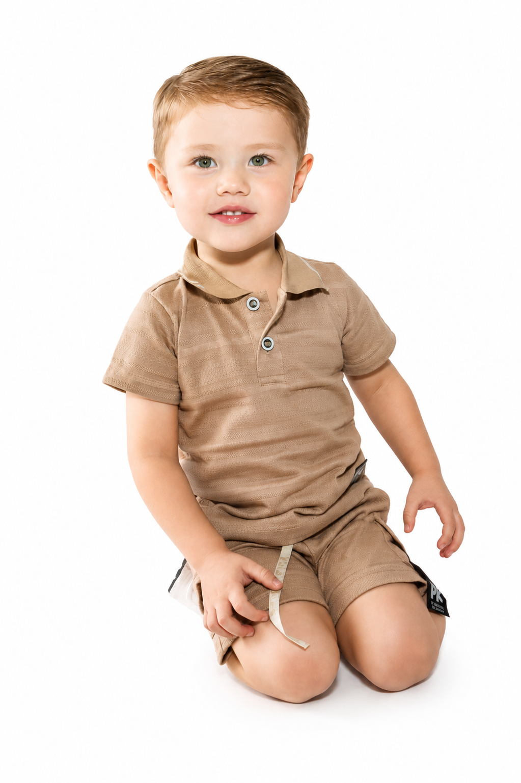Conjunto Polo Texturas Hilara