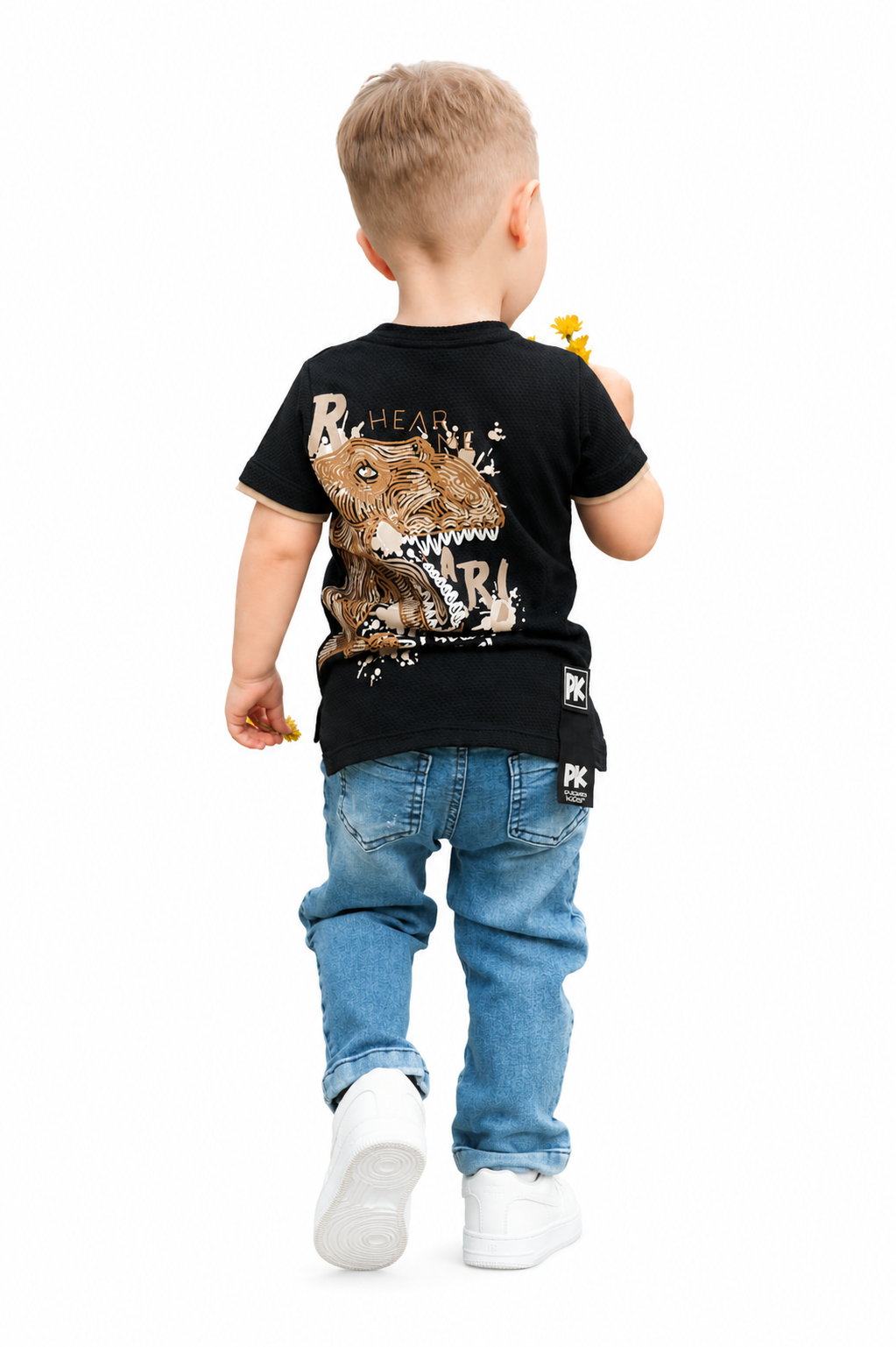 Conjunto Jean + Camiseta Texturas Daimon