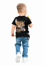 Conjunto Jean + Camiseta Texturas Daimon
