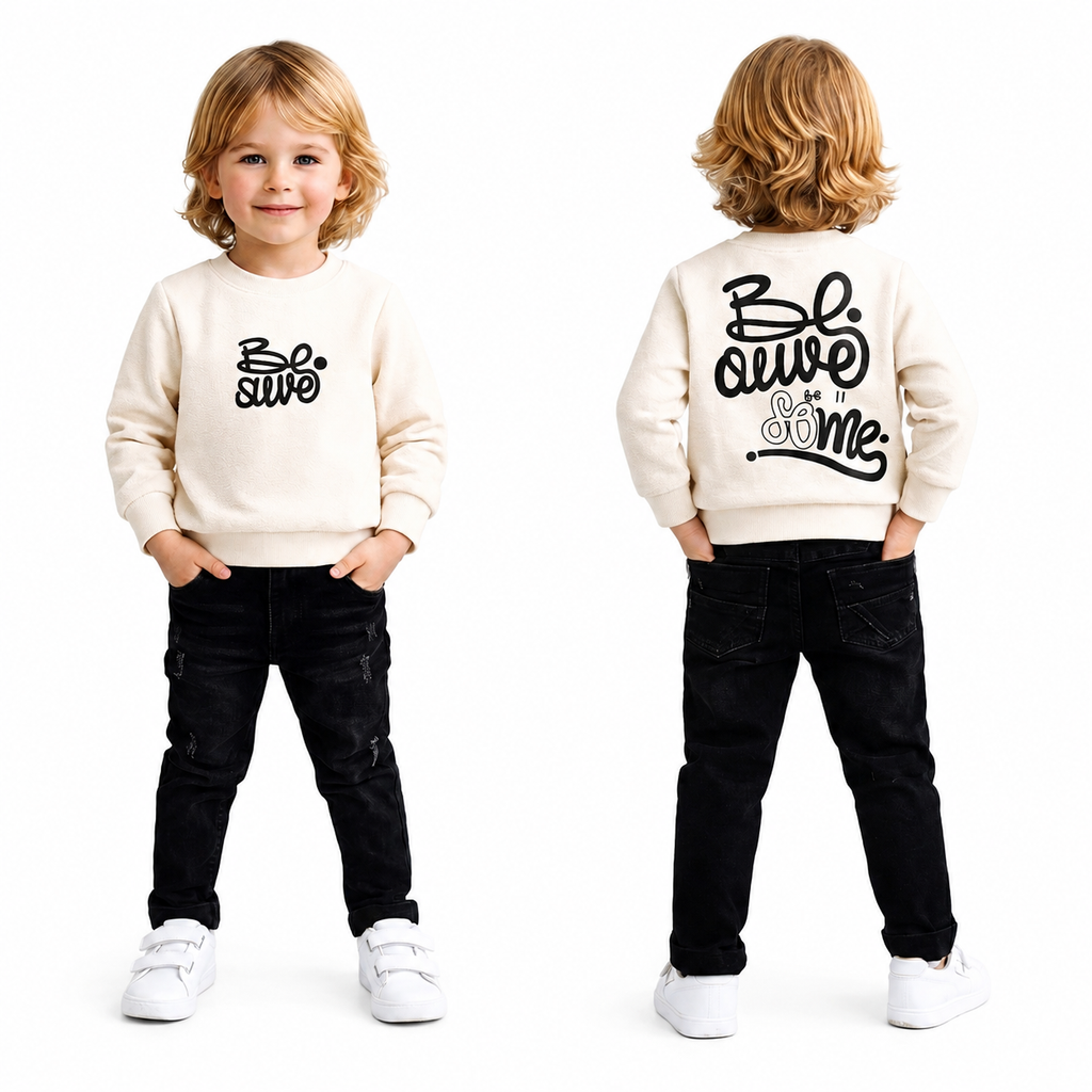 Conjunto Jean Oreo+ Buzo Texturas Be Awe