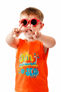 Conjunto Summer Naranja Antifluido Bermuda